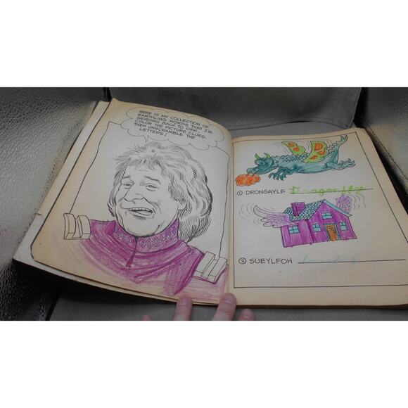 Mork & Mindy Mork From Ork Outerspace Activity Book 10% Used 1979 Vintage - Picture 4 of 10